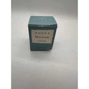 Tocca Montauk Salt Air Cucumber Candelina Mini Candle 1.2oz / 34g NIB